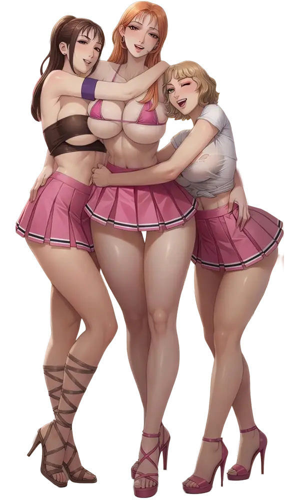 MIS TRES ANIMADORAS Characters